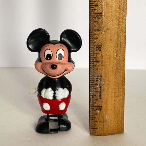 Disney Mickey Mouse Tomy Windup Walker Toy Vintage - Picture 10 of 12